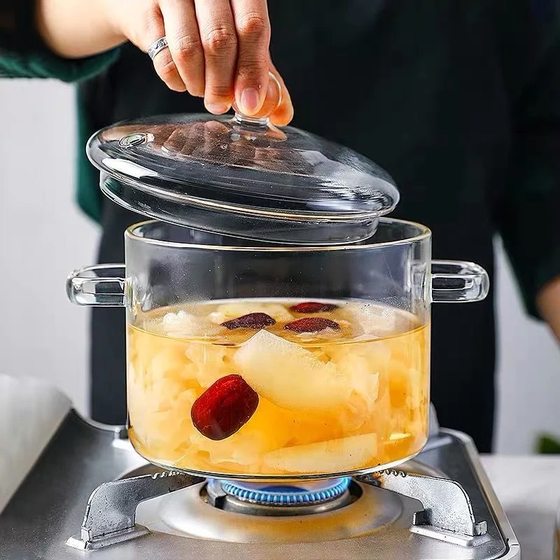 OLLA DE VIDRIO TEMPLADO PREMIUM