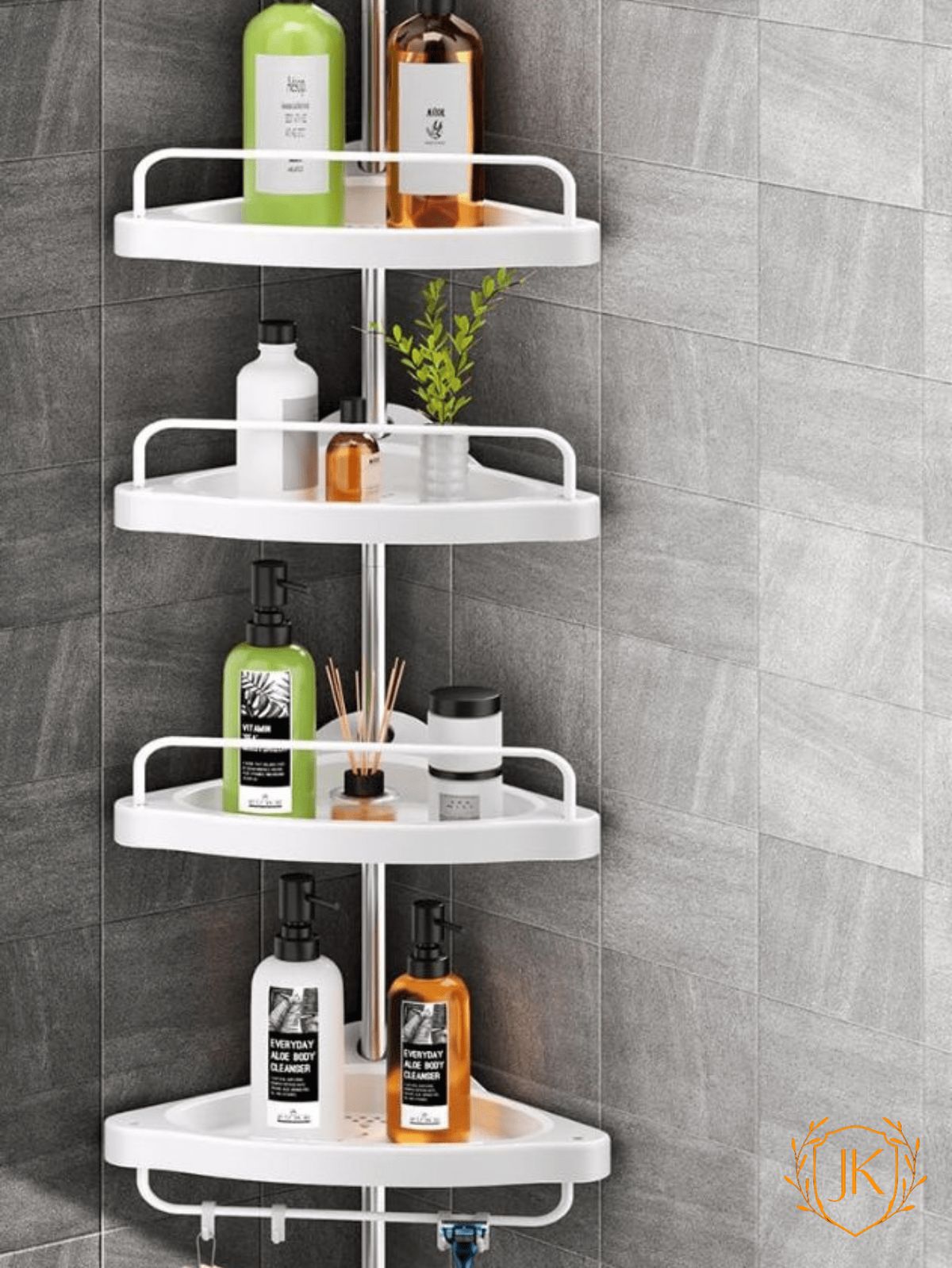 Organizador Esquinero para baño extensible