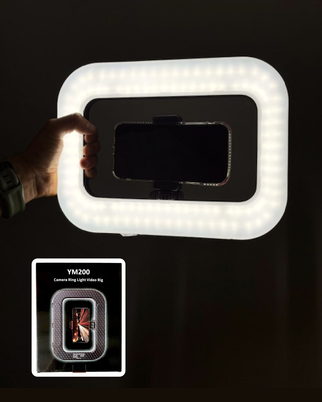 Aro de Luz Cuadrada Estabilizadora