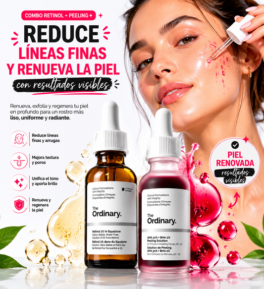 Retinol 1% + Peeling The Ordinary