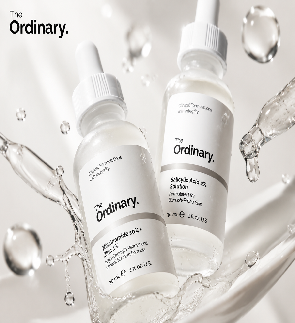 Niacinamida 10% + Acido Salicílico 2% The Ordinary