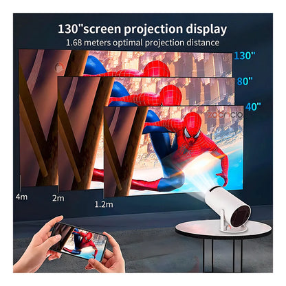 Proyector Hy300 Pro HD Smartv