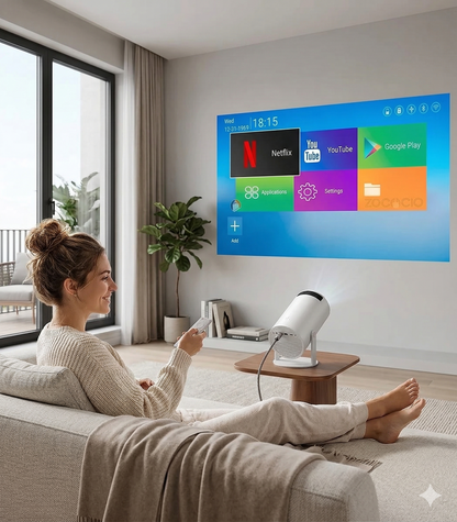 Proyector Hy300 Pro HD Smartv