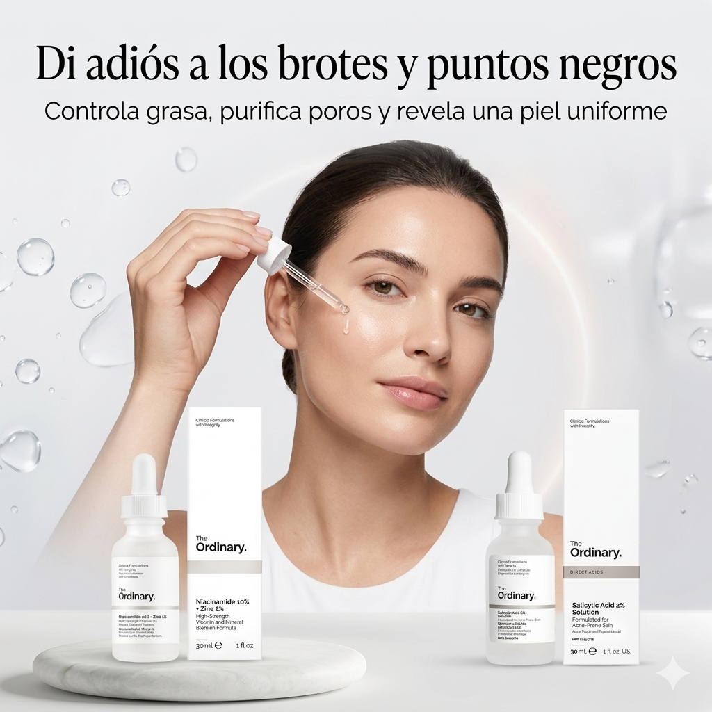 Niacinamida 10% + Acido Salicílico 2% The Ordinary