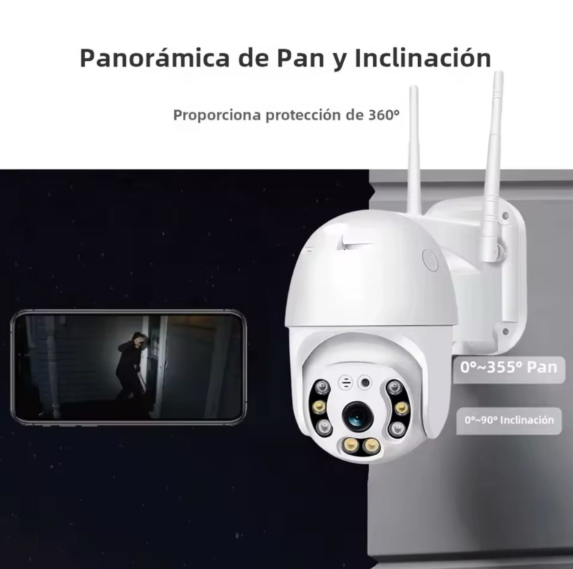 Cámara Exterior App V380 Pro