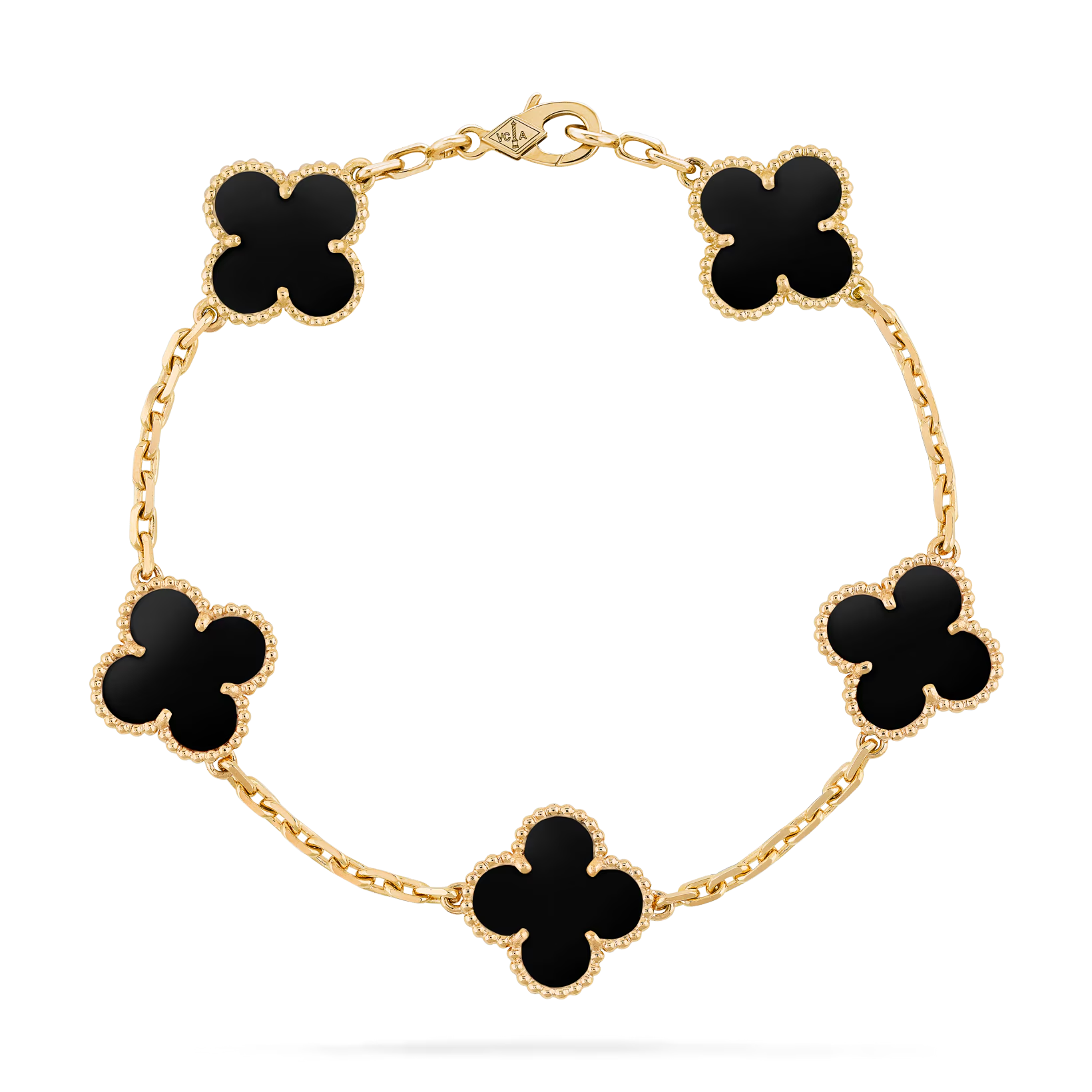 Pulsera Van Cleef Trebol 18k